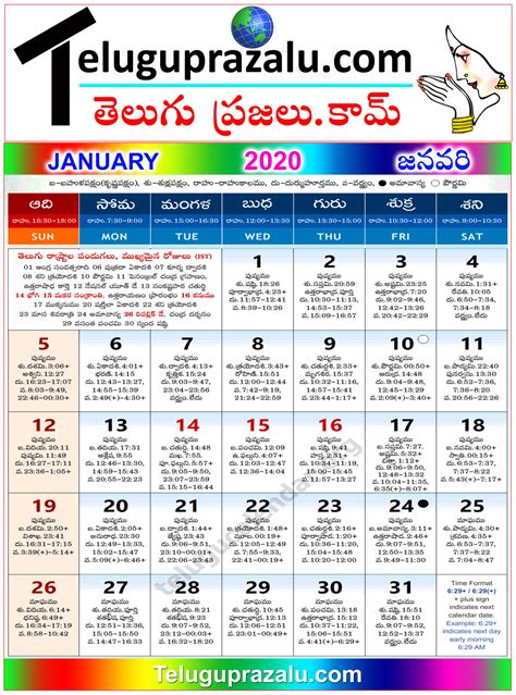 Nj Telugu Calendar 2022